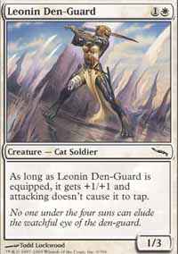 Vigilante de la guarida leonina / Leonin Den-Guard